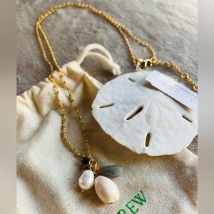 🐚🏝️NWT J. CREW MIXED CHARM PENDANT NECKLACE🐚🏝️